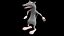 Personagem animado de rato dançando em loop