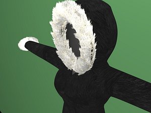 Soft Black Winter Jacket