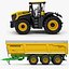 JCB Fastrac 8330 with Joskin Trans-Space 8000