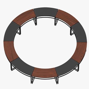 Display Round Table Set Type 02 Single Double Triple Tier Full and Half