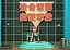Fitness cartoon boy Sports IP cartoon man cartoon boy youth sports exercise treadmill puppet man car