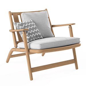 Roda Levante Arm Chair 3D model
