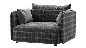 3D Offset Armchair