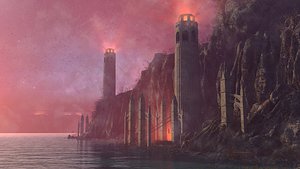 Twin LightHouses Landscape