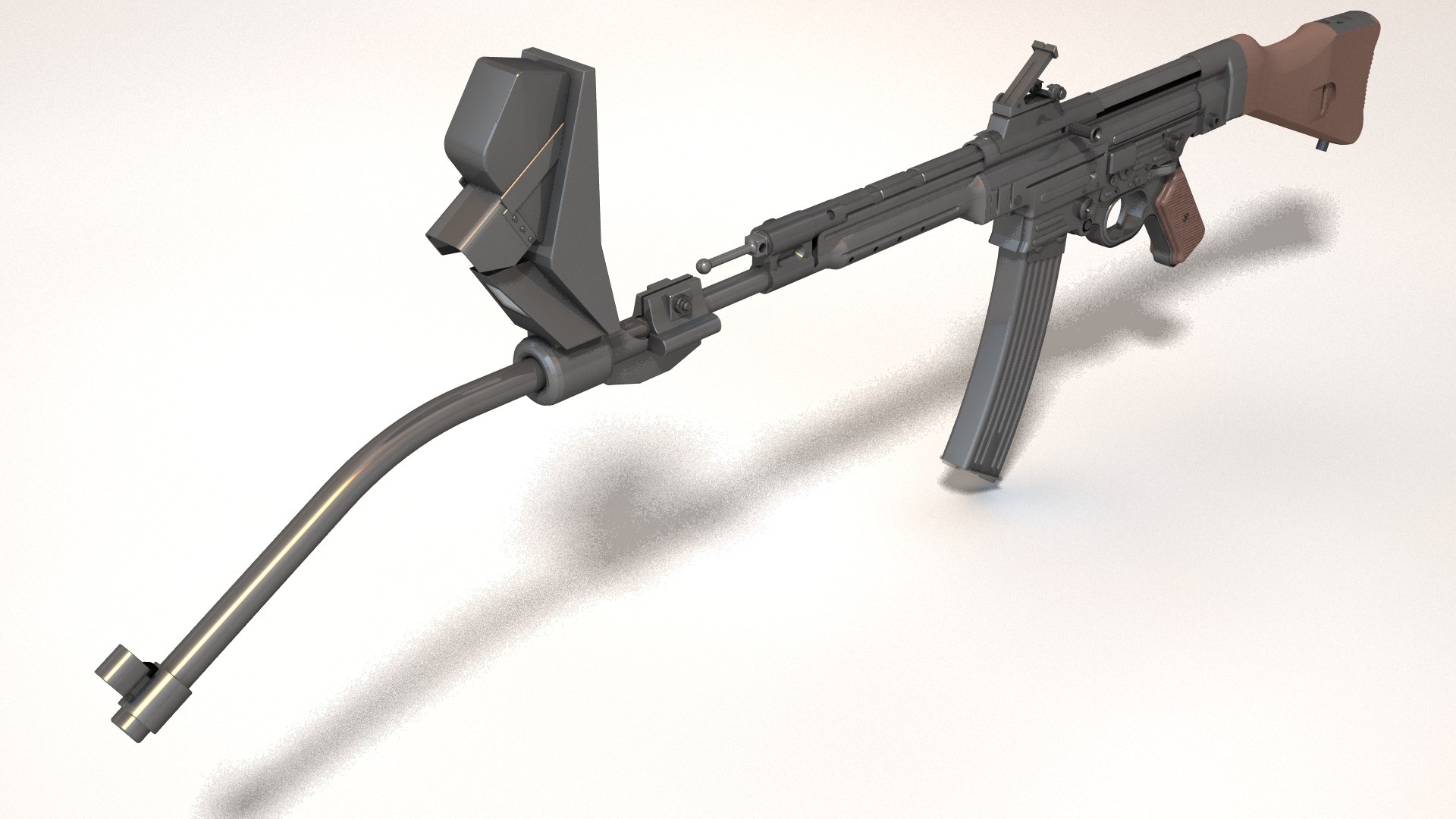 Sturmgewehr 44 assault 3D model - TurboSquid 2120052