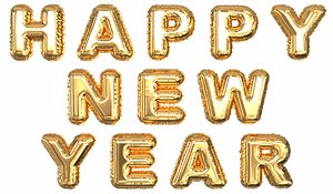 Happy New Year 3D model