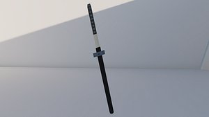 3D Itachi Anbu Sword