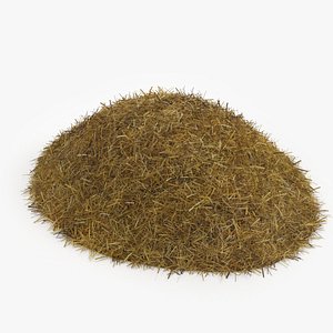 3d model of hay pile