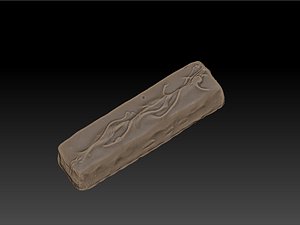 3d model scan snickers candy bar