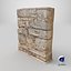 Ancient Wall Column Corner V1