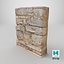 Ancient Wall Column Corner V1