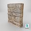 Ancient Wall Column Corner V1
