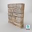 Ancient Wall Column Corner V1