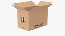 Cardboard Box 50x30x35 Half Open