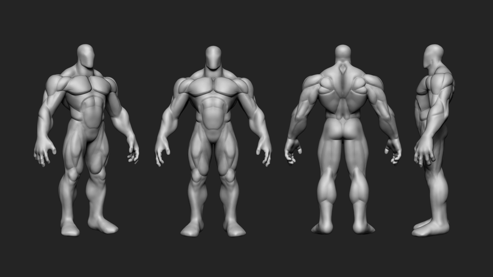 11 Blockout Fullbody 3D - TurboSquid 2048027