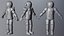 Stylized Astronaut - Rigged Blender