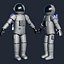 Stylized Astronaut - Rigged Blender