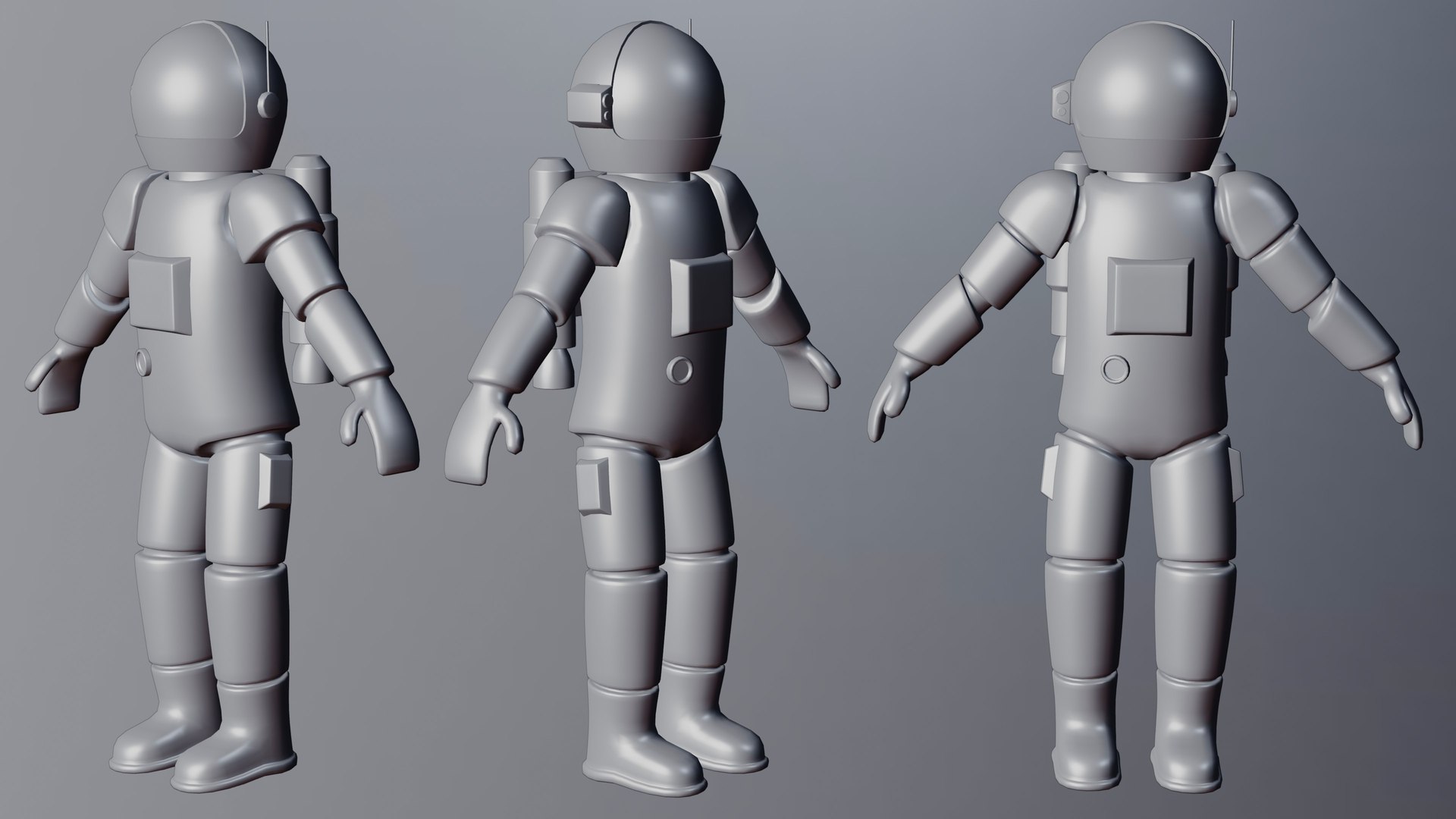 Stylized Astronaut - Rigged Blender 3D model https://p.turbosquid.com/ts-thumb/Us/r4xp6W/tf/matcap/jpg/1748710109/1920x1080/fit_q87/5144e50c9eca733826139923f9e5f82a30ea8951/matcap.jpg