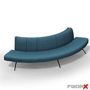 chair waiting 3d max
