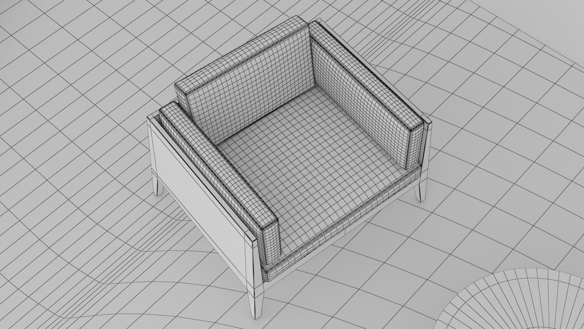 3D Model Virtual TV News Talk Show Studio - TurboSquid 2145986