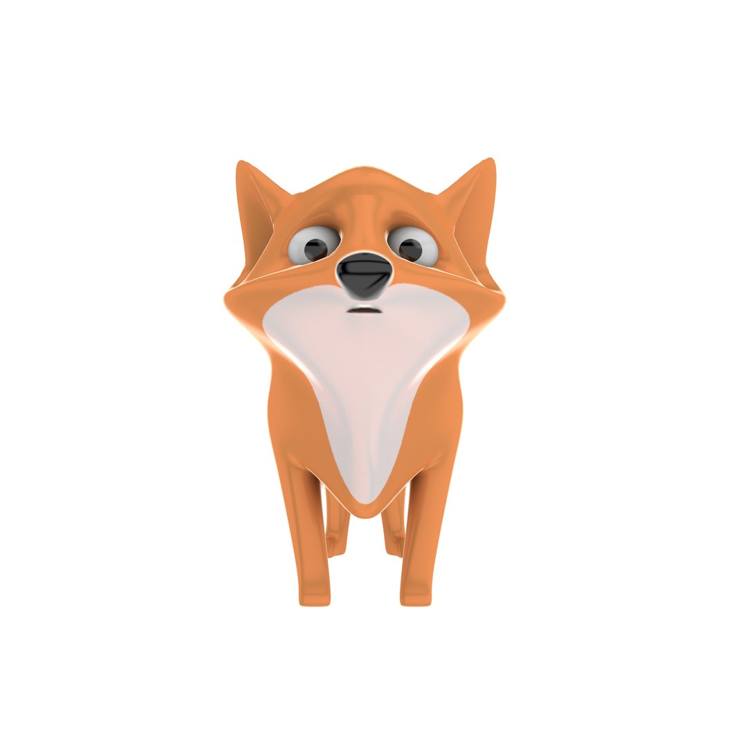 Fox Roxy Toy 3D Model - TurboSquid 1507450