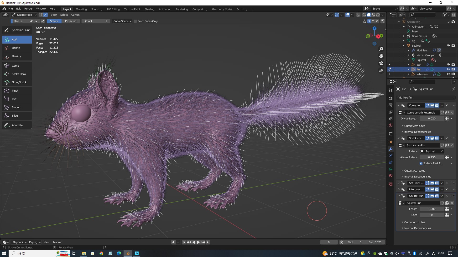 3D Squirrel Model - TurboSquid 2084588