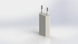3D Charging Adapter model