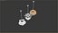 Modelo 3D de Lustre de Cristal de Luxo -8