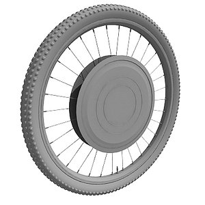 3d Bicycle Tire Maxxis Hookworm Model