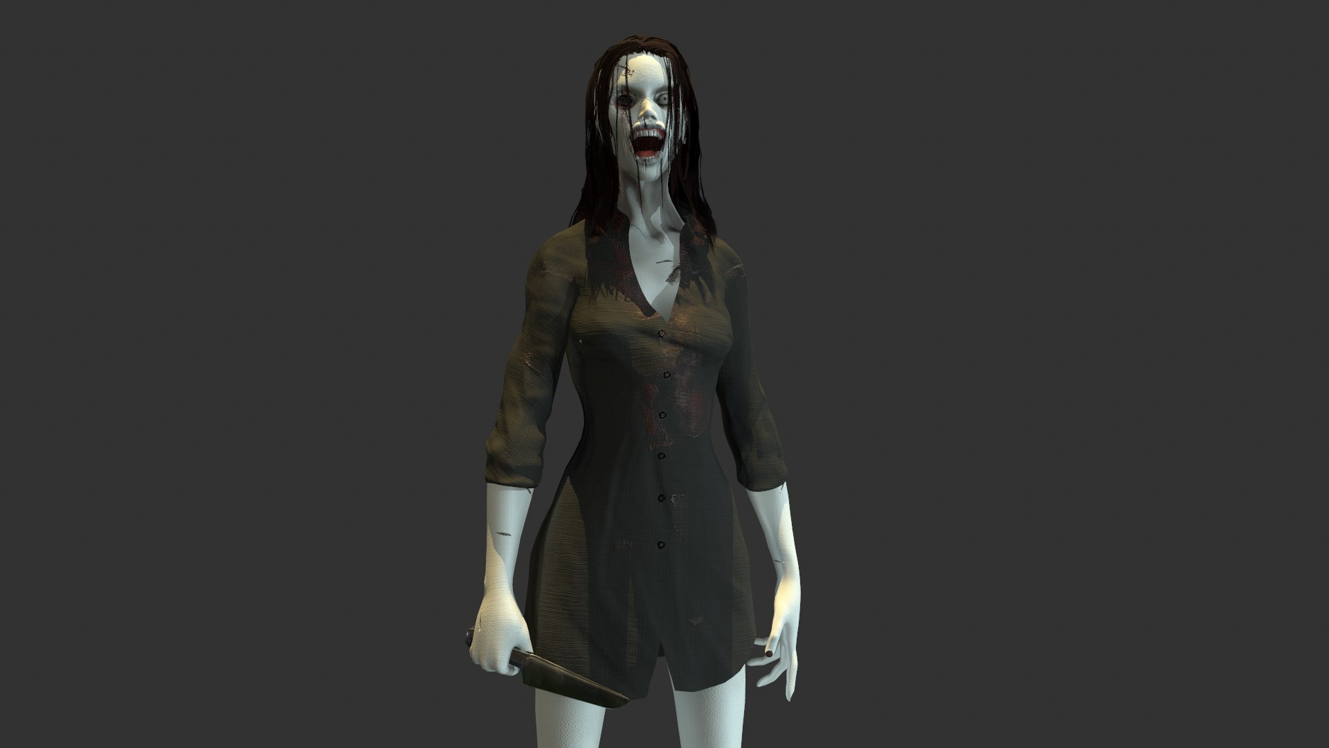 Ghost Girl 3D Model - TurboSquid 2191124