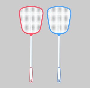 3D Fly Swatter PBR 2 model