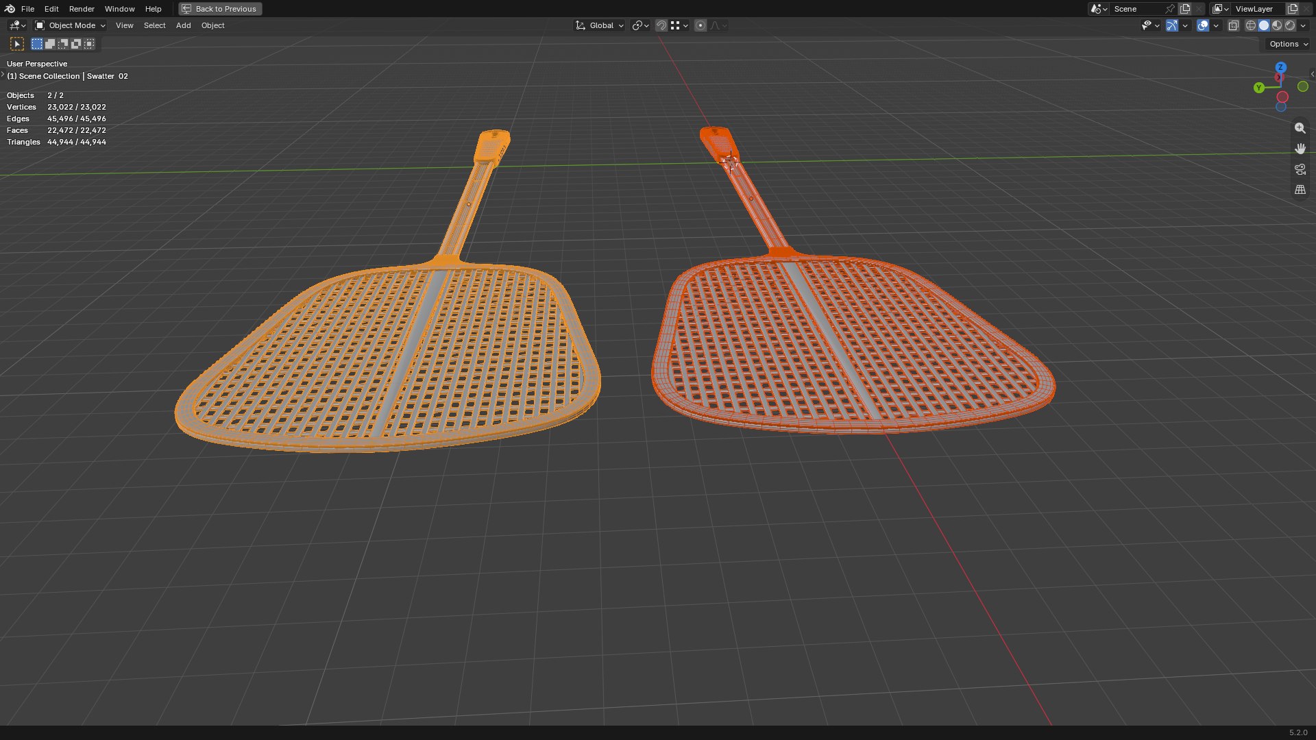 3D Fly Swatter PBR 2 model https://p.turbosquid.com/ts-thumb/Ut/JQHZSY/dH/screenshot20260716090518/png/1784255292/1920x1080/fit_q87/baba430fac90e0839adbc2496000d1b48f5f2a78/screenshot20260716090518.jpg