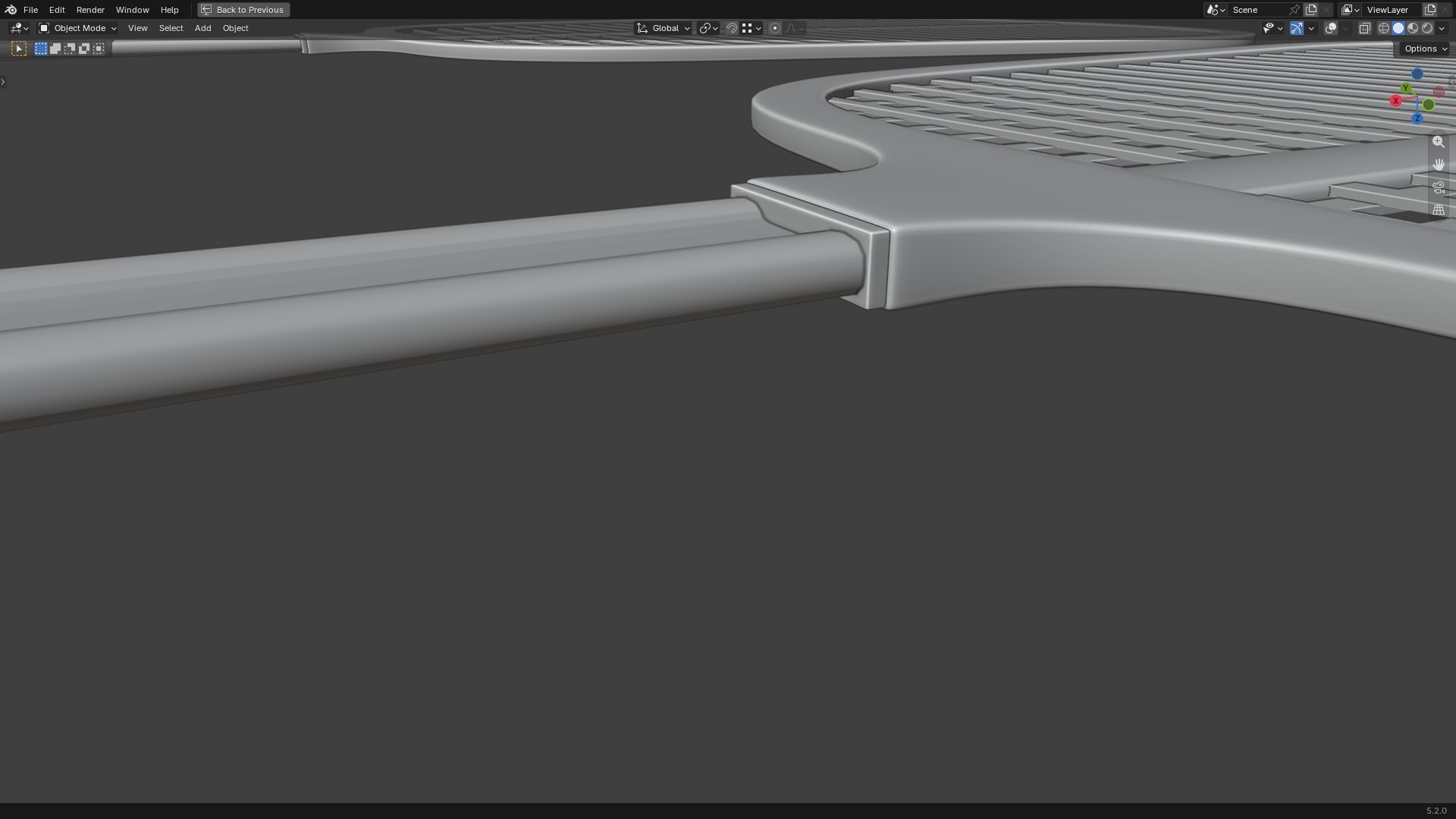 3D Fly Swatter PBR 2 model https://p.turbosquid.com/ts-thumb/Ut/JQHZSY/ow/screenshot20260716090348/png/1784255492/1920x1080/fit_q87/6096fc5e2e2286b83c2a765d0d761ba59b55f303/screenshot20260716090348.jpg