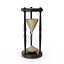 Reloj de arena negro