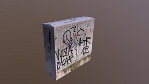 electricity box berlin - 3D model
