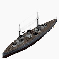 Battlecruiser Moltke Class Imperial German Nav