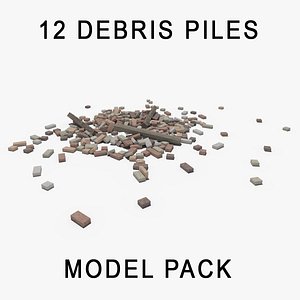 rubble debris pile model
