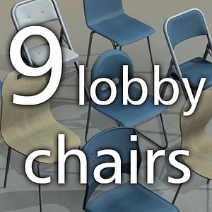 Set of lobby chairs