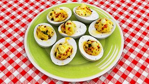 Deviled Eggs 3D model