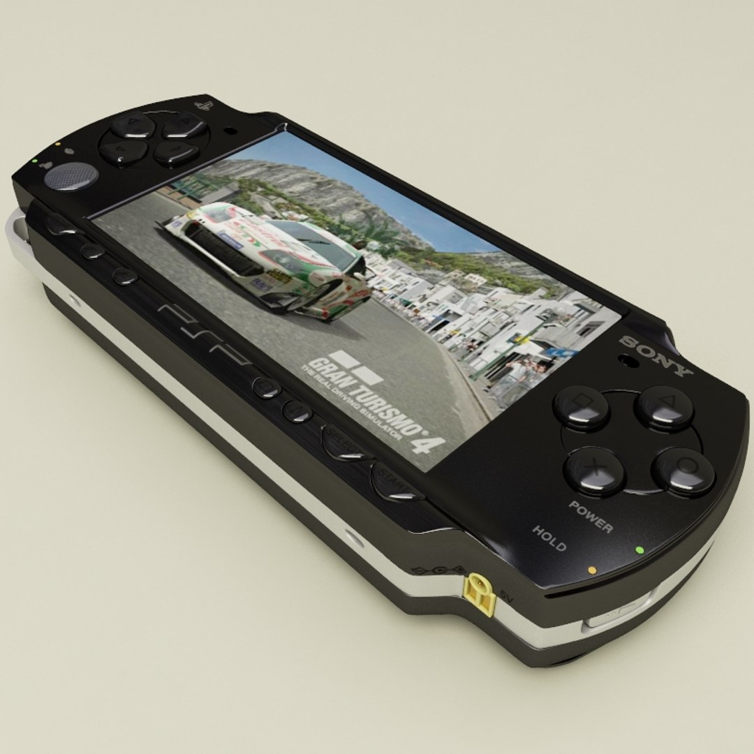 Sony Psp 3d Model