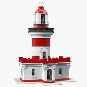 Point Perpendicular Lighthouse Red