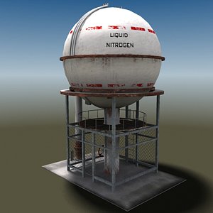 liquid nitrogen tank
