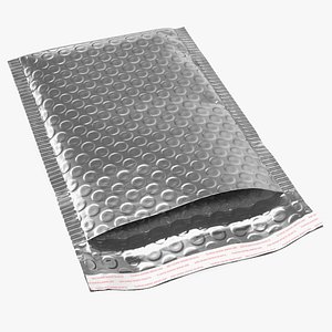 3D Foil Bubble Mailer Open model