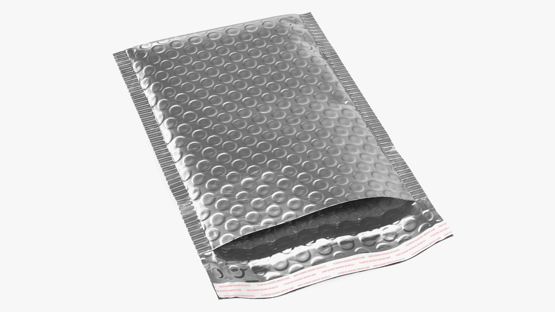 Foil Bubble Mailer Open 3D model preview