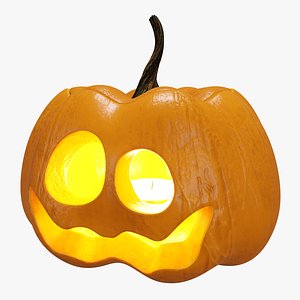 3D Jack O Lantern 004