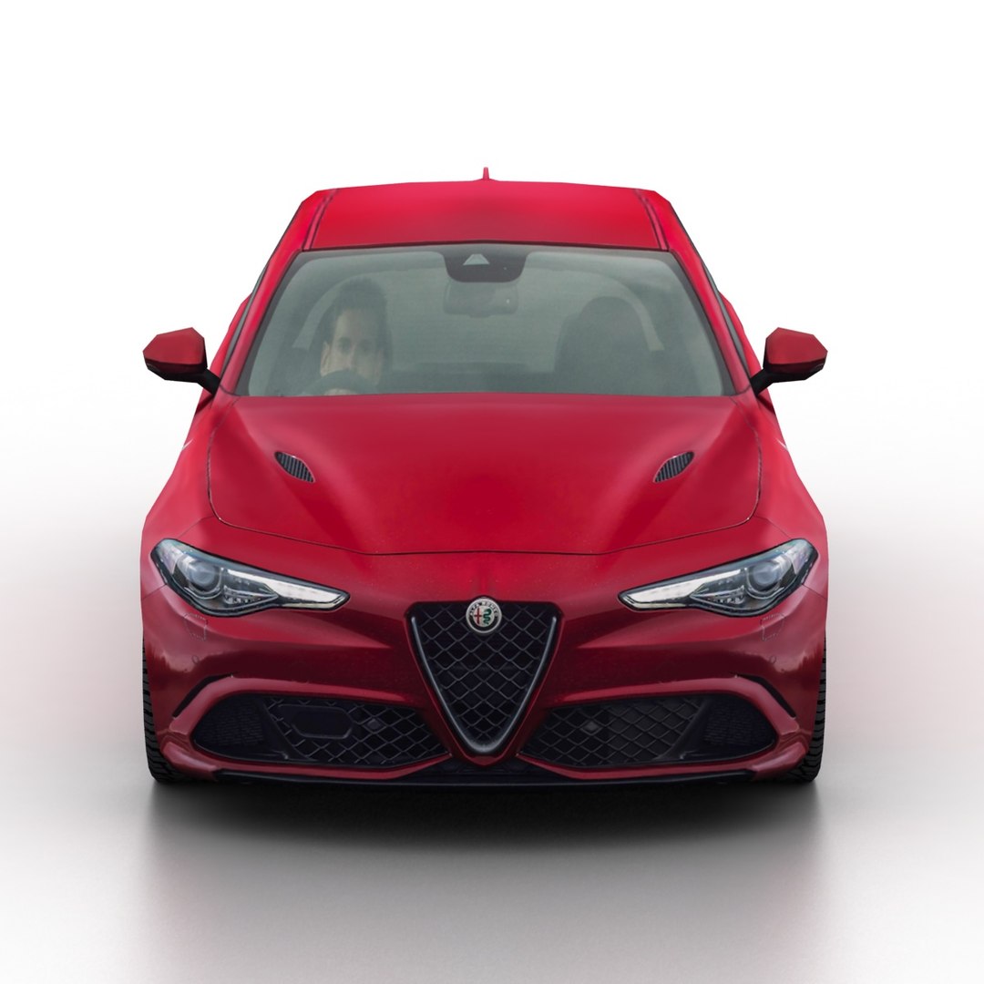 3D 2016 Alfa Romeo Giulia Model - TurboSquid 1161497