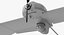 Remote Controlled UAV Wasp AE UAS 3D Model
