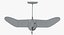 Remote Controlled UAV Wasp AE UAS 3D Model