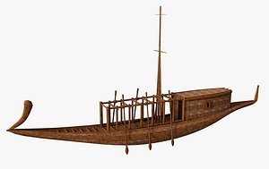 Ancient egyptian boat