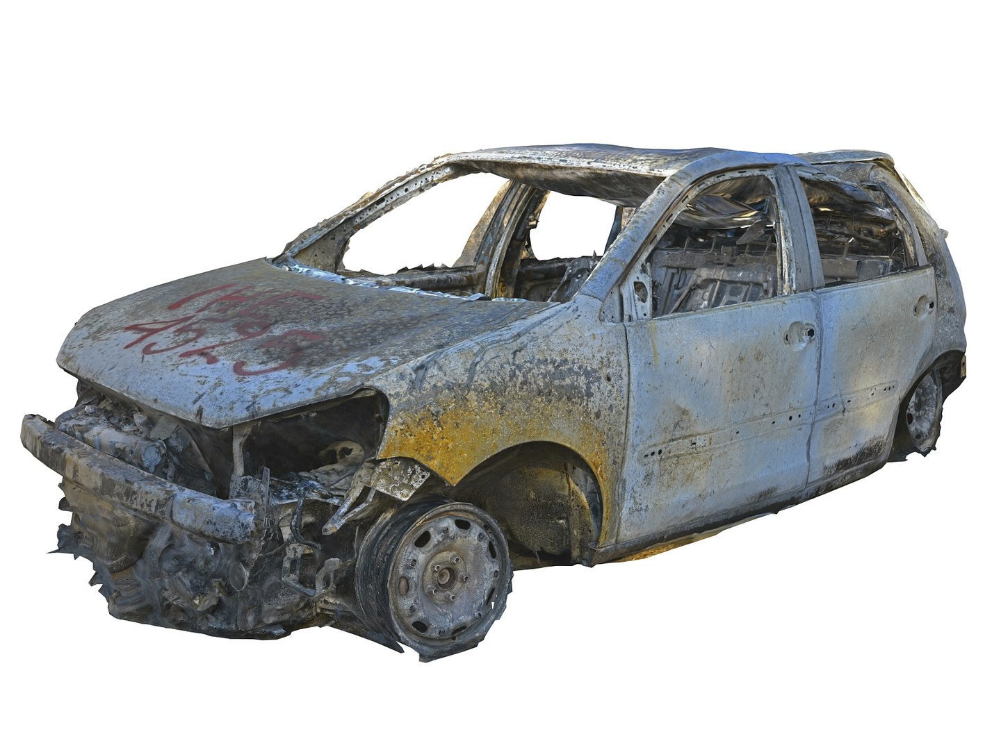 Car Wreck Pack 3D Model - TurboSquid 1317239